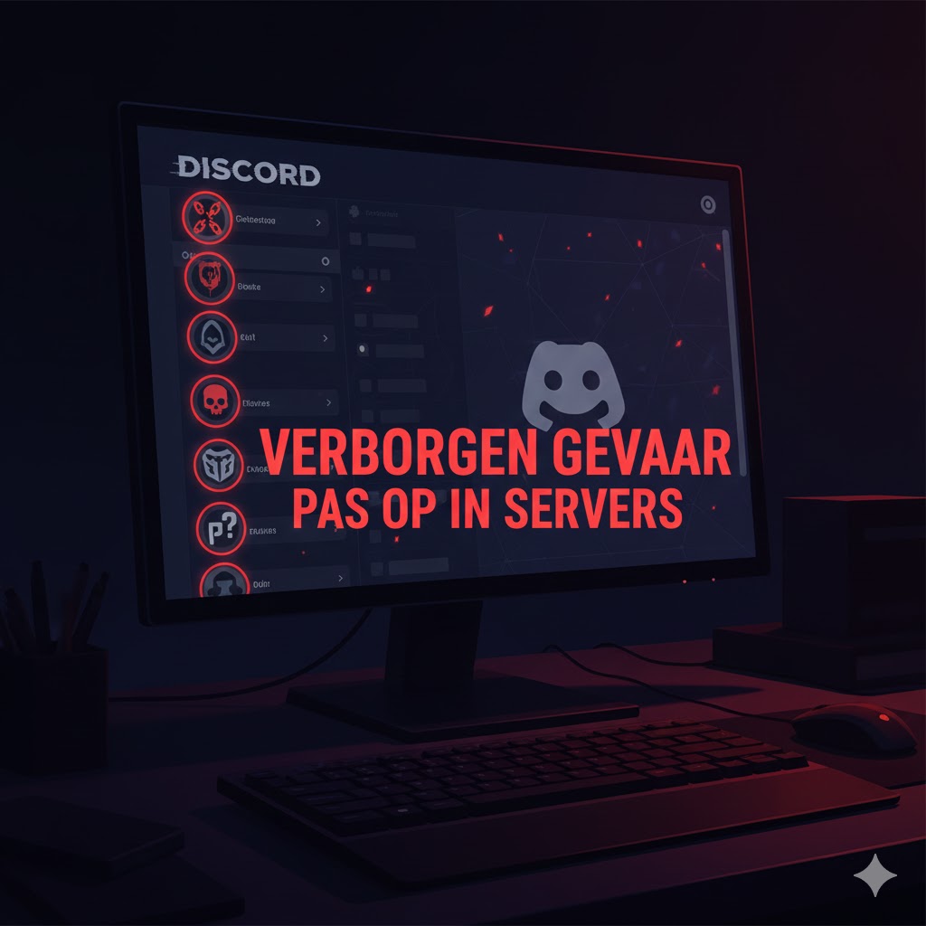 Discord gaming chat op computerscherm